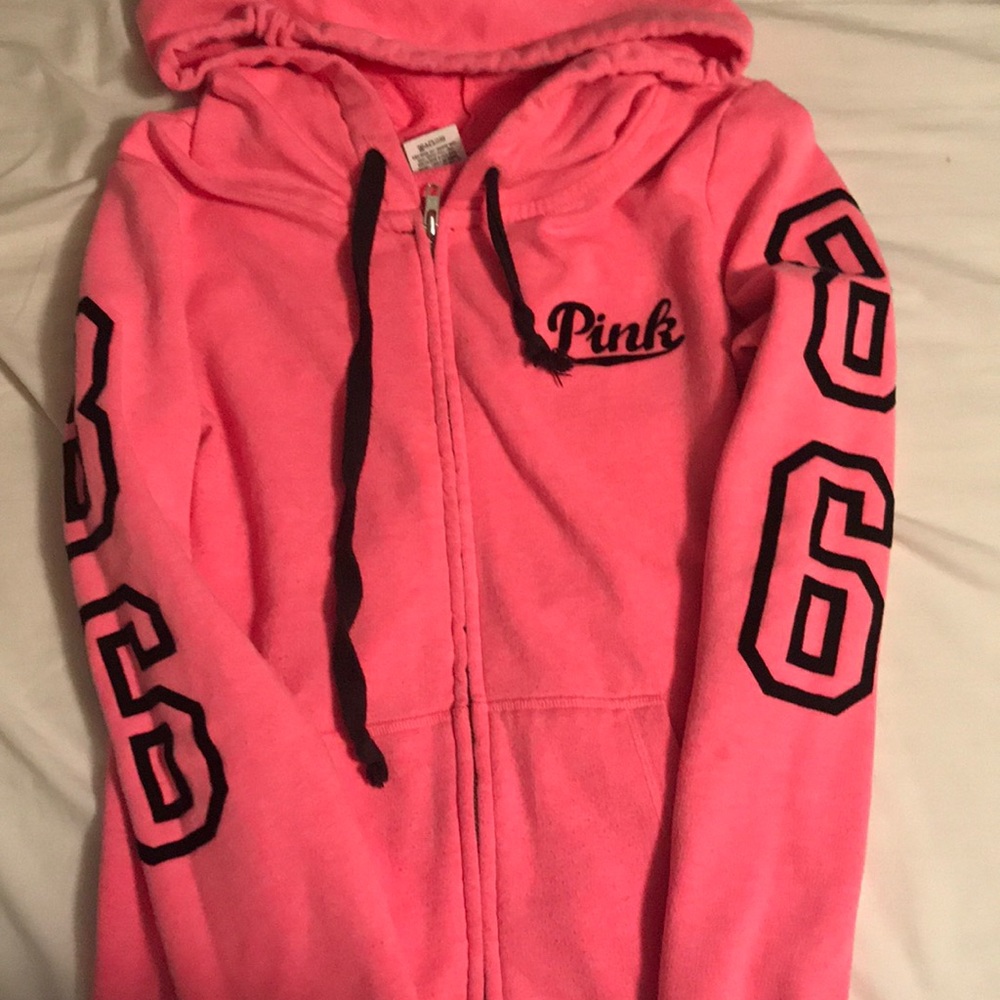 Pink full zip